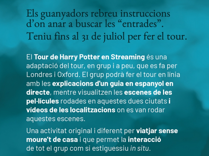 Sorteo! Harry Potter en Streaming (1)