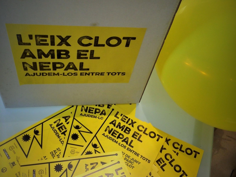 El Eix Clot con el Nepal. Ayudemos entre todos. (0)