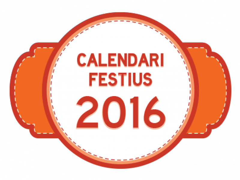 Calendari de festius 2016 a la ciutat de Barcelona