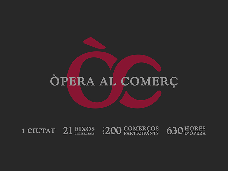 Más de 200 comercios participan en el programa “Òpera al comerç” con 630 horas de recitales