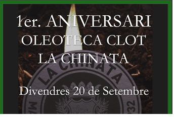 1er Aniversari de la Oleoteca La Chinata!