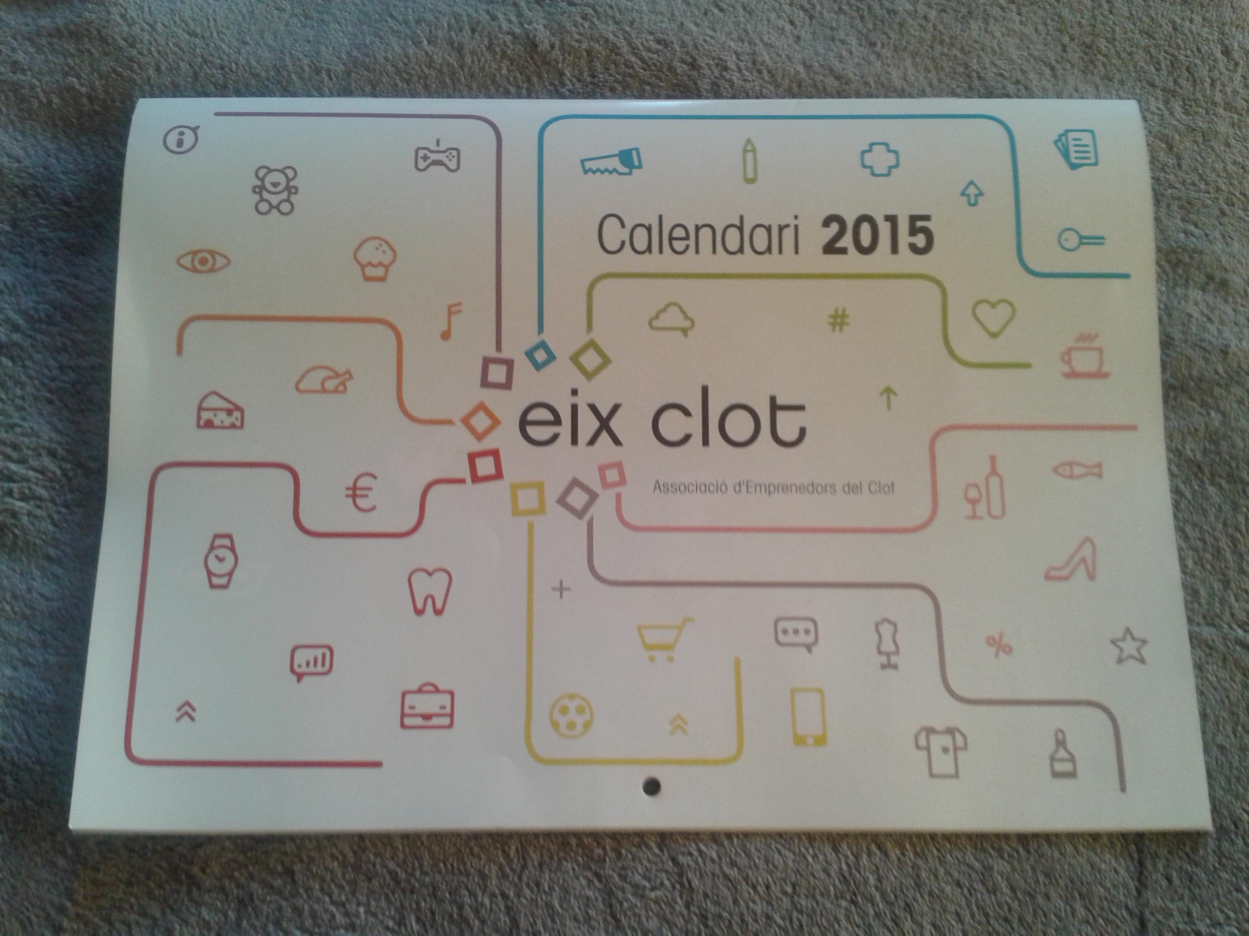 calendari 2015 Eix Clot